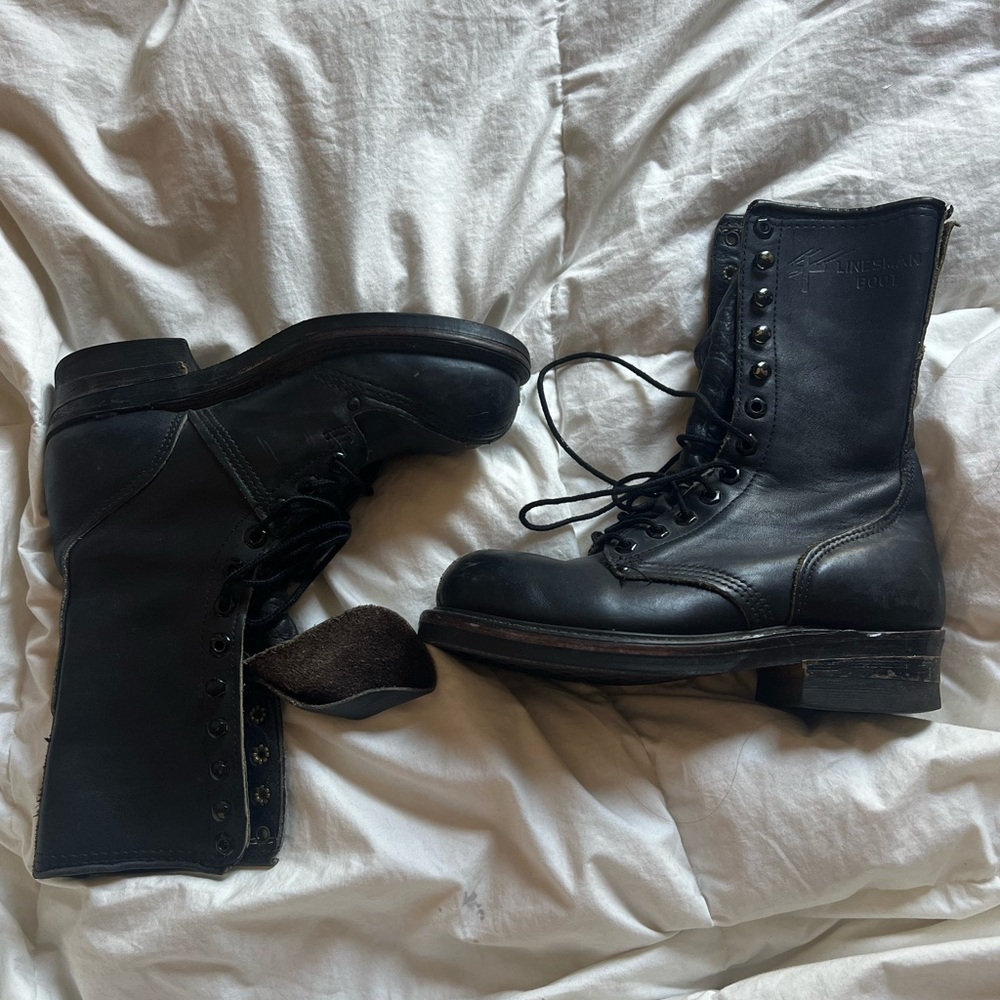 Vintage Linesman Combat Boots
